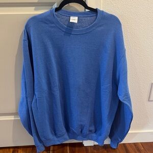 Port and Company Men's Blue Crewneck Sweater